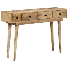 Console Table 43.3"x11.8"x29.5" Solid Wood Mango