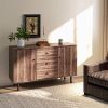 Storage Cabinet-Rustic Brown