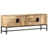 TV Stand 55.1"x11.8"x19.7" Solid Wood Mango