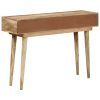 Console Table 43.3"x11.8"x29.5" Solid Wood Mango