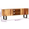 TV Stand 51.2"x11.8"x18.5" Solid Wood Sheesham