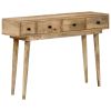 Console Table 43.3"x11.8"x29.5" Solid Wood Mango