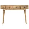 Console Table 43.3"x11.8"x29.5" Solid Wood Mango