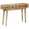 Console Table 43.3"x11.8"x29.5" Solid Wood Mango