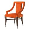 Modern Accent Chair Dining Chairs, Accent Chair for Living Room Dining Room Kitchen, 23" x 24" x 36"(Orange)