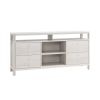 TV Stand, Livingroom 60" TV Console Table with 4 Drawers, 2 Shelves- White Oak