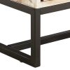 TV Stand White 55.1"x11.8"x17.7" Solid Wood Acacia