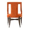 Modern Accent Chair Dining Chairs, Accent Chair for Living Room Dining Room Kitchen, 23" x 24" x 36"(Orange)