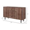 Storage Cabinet-Rustic Brown