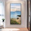 Interior Decor Wall Poster Sunrise Natural Scenery Handmade Canvas Oil Painting Hanging Picture For parlour bedroom hotel office